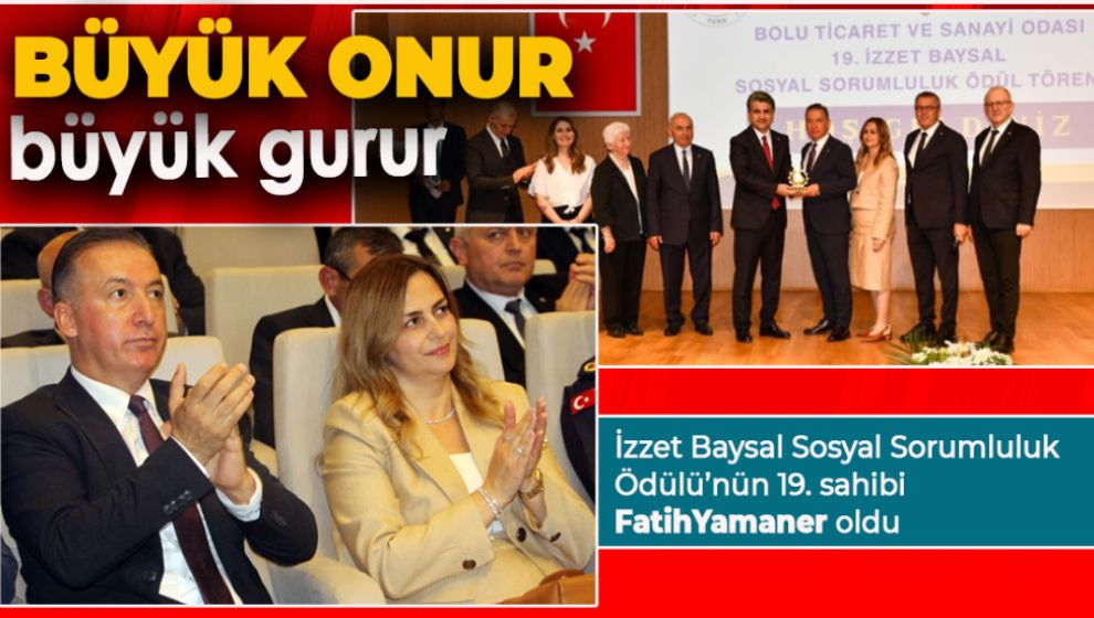 İZZET BAYSAL'IN İZİNDEN GİDEN İSİM: FATİH YAMANER