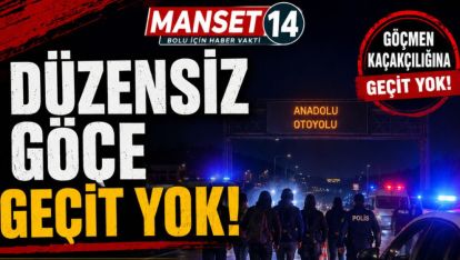 Anadolu Otoyolu'nda 6 Düzensiz Göçmen Yakalandı, Organizatör Tutuklandı
