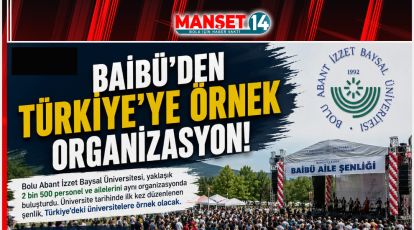 BAİBÜ'den Türkiye'ye Örnek Aile Şenliği: 2 Bin 500 Kişi Aynı Çatı Altında Buluştu