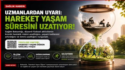 HAREKET YAŞINI ÖĞREN, SAĞLIKLI YAŞA” KAMPANYASI BOLU'DA BAŞLIYOR