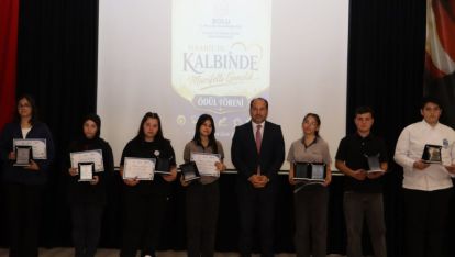 Maarifin Kalbinde Marifetli Gençlik Ödül Töreni Gerçekleştirildi