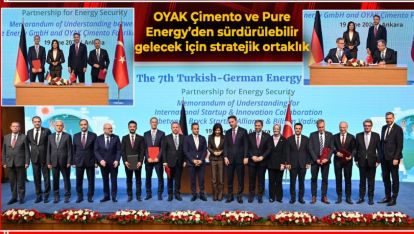 OYAK Çimento ve Pure Energy'den sürdürülebilir gelecek için stratejik ortaklık