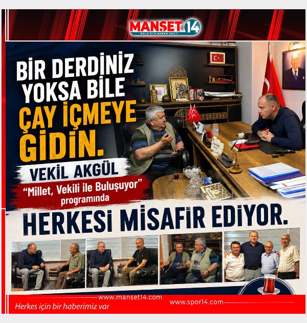 BİR DERDİNİZ YOKSA BİLE ÇAY İÇMEYE GİDİN