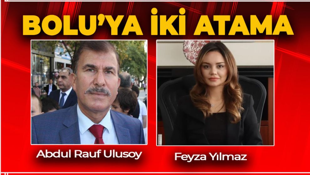 BOLU'DA MÜLKİ İDAREDE GÖREV DEĞİŞİMİ: YENİ KAYMAKAM VE VALİ YARDIMCISI ATAMASI