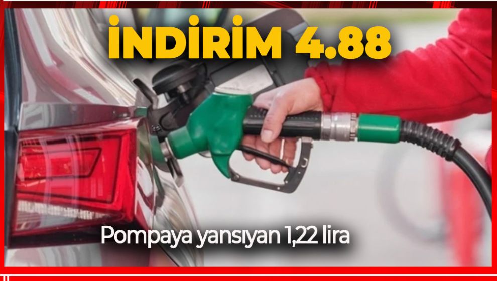MOTORİNE İNDİRİM GELDİ. HEPSİ POMPAYA YANSIMADI