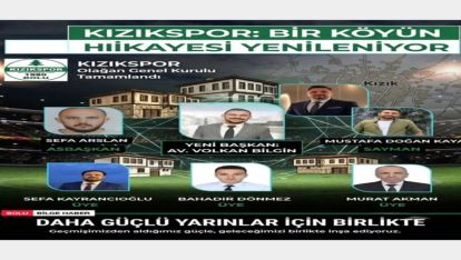 Kızıkspor'da Yeni Dönem!..