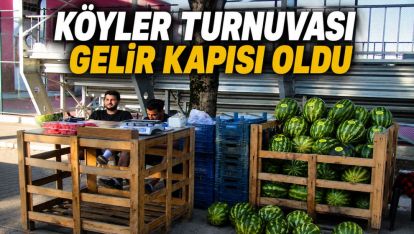 Köyler Turnuvası Gelir Kapısı Oldu