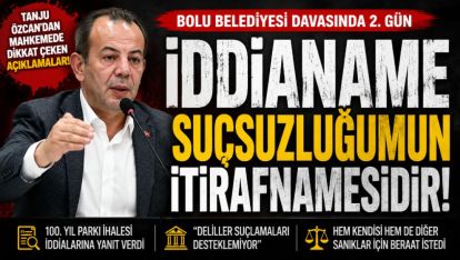 Tanju Özcan'dan mahkemede dikkat çeken çıkış: "Bu iddianame suçsuzluğumun itirafnamesi"