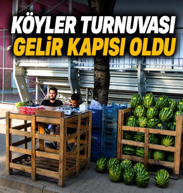 Köyler Turnuvası Gelir Kapısı Oldu