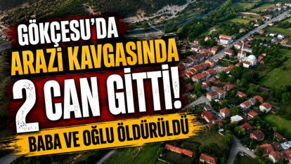 Gökçesu'da Arazi Kavgasında 2 Can Gitti! Baba ve Oğlu Öldürüldü
