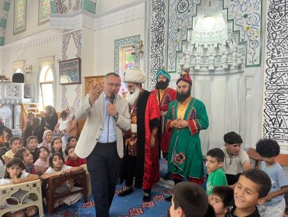 TEPECİK’TE CAMİLER ÇOCUKLARLA ŞENLENDİ