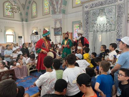 TEPECİK’TE CAMİLER ÇOCUKLARLA ŞENLENDİ
