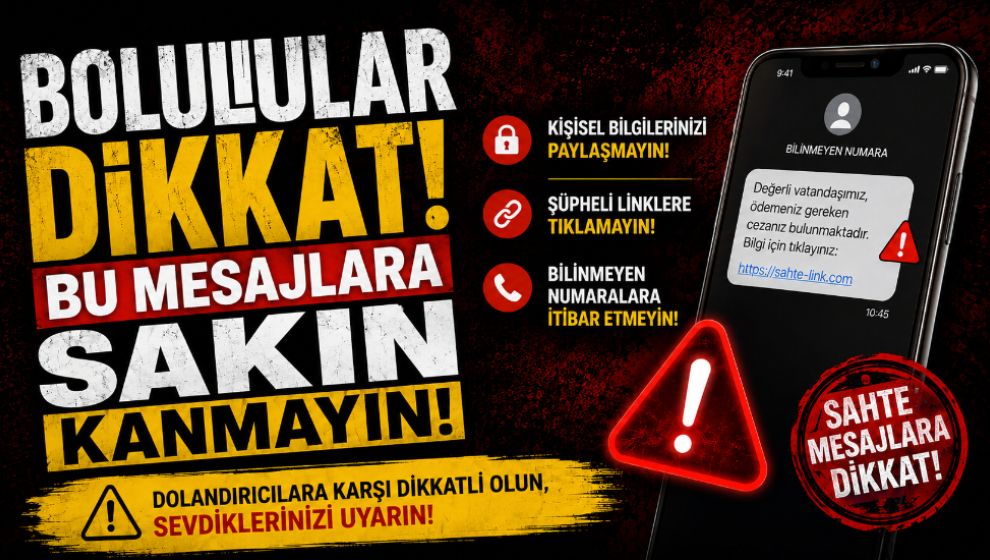 Bolulular Dikkat! Bu Mesajlara Sakın Kanmayın
