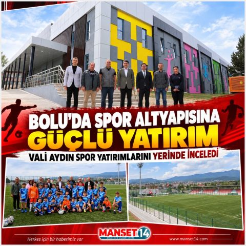 BOLUDA SPOR ALTYAPISINA GÜÇLÜ YATIRIM