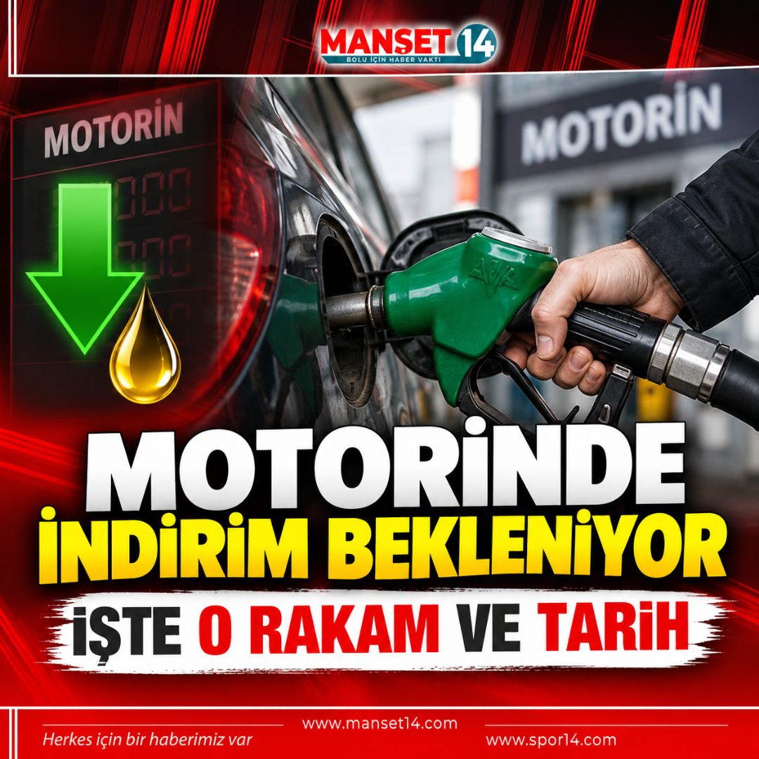 MOTORİNDE İNDİRİM BEKLENİYOR. İŞTE O RAKAM VE TARİH