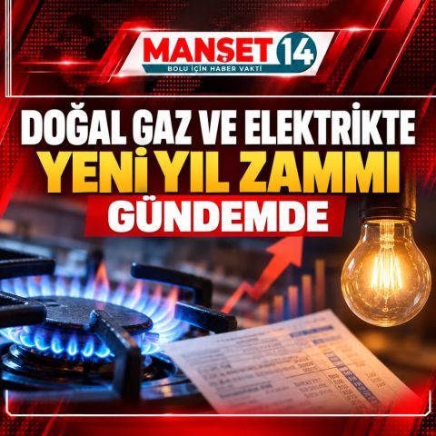 DOĞAL GAZ VE ELEKTRİKTE YENİ YIL ZAMMI GÜNDEMDE